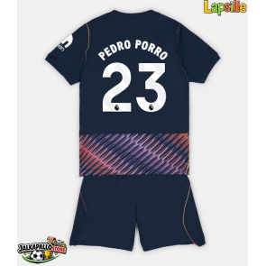 Tottenham Hotspur Pedro Porro #23 Vieraspaita Lapsille 2026-27 Lyhythihainen (+ shortsit)